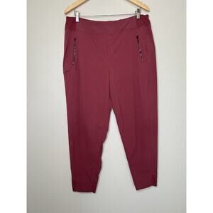 Athleta North Trekkie Jogger Mauve Pink Size 16 Athleisure